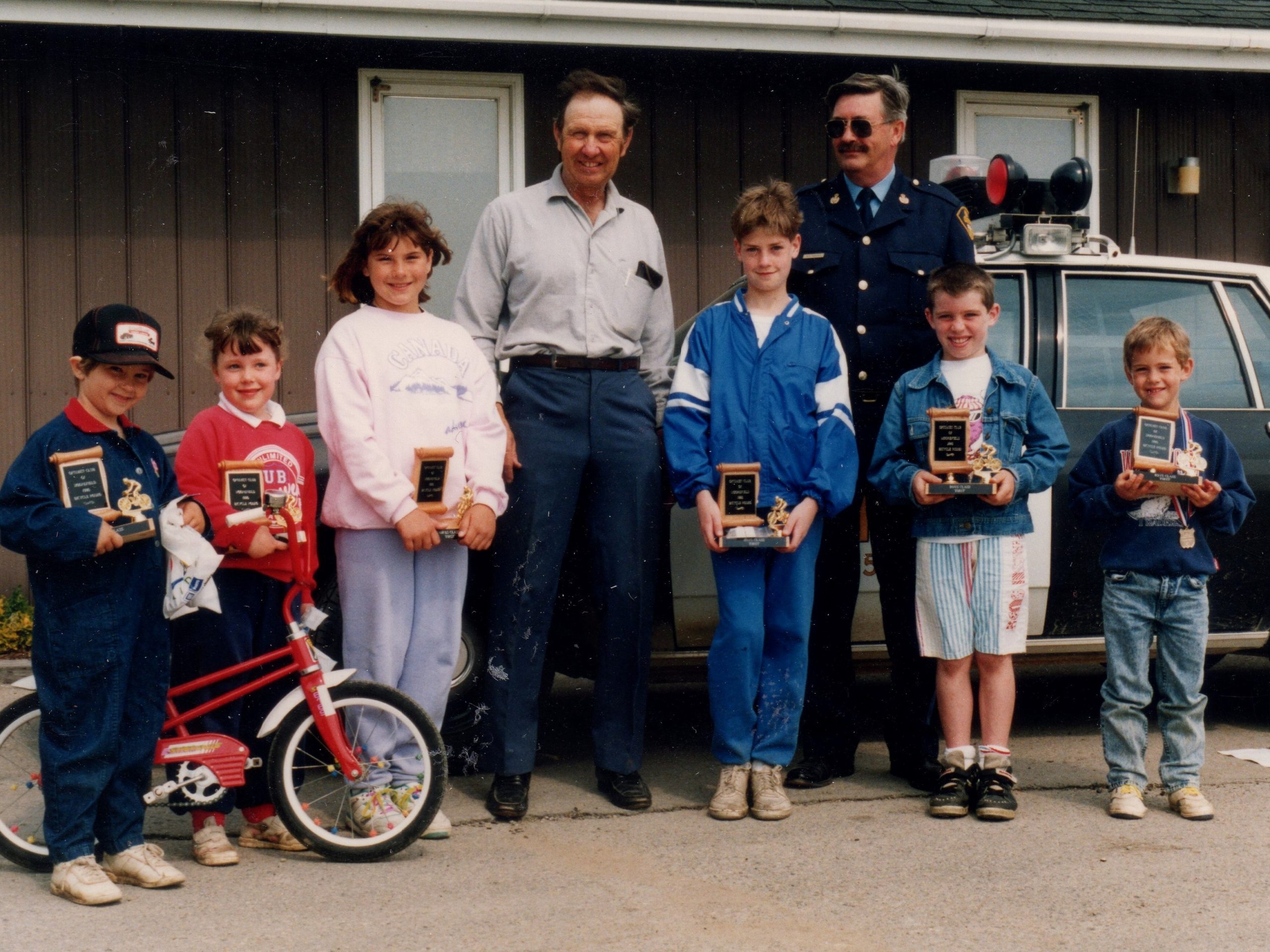 1990 Bike Rodeo - the winners