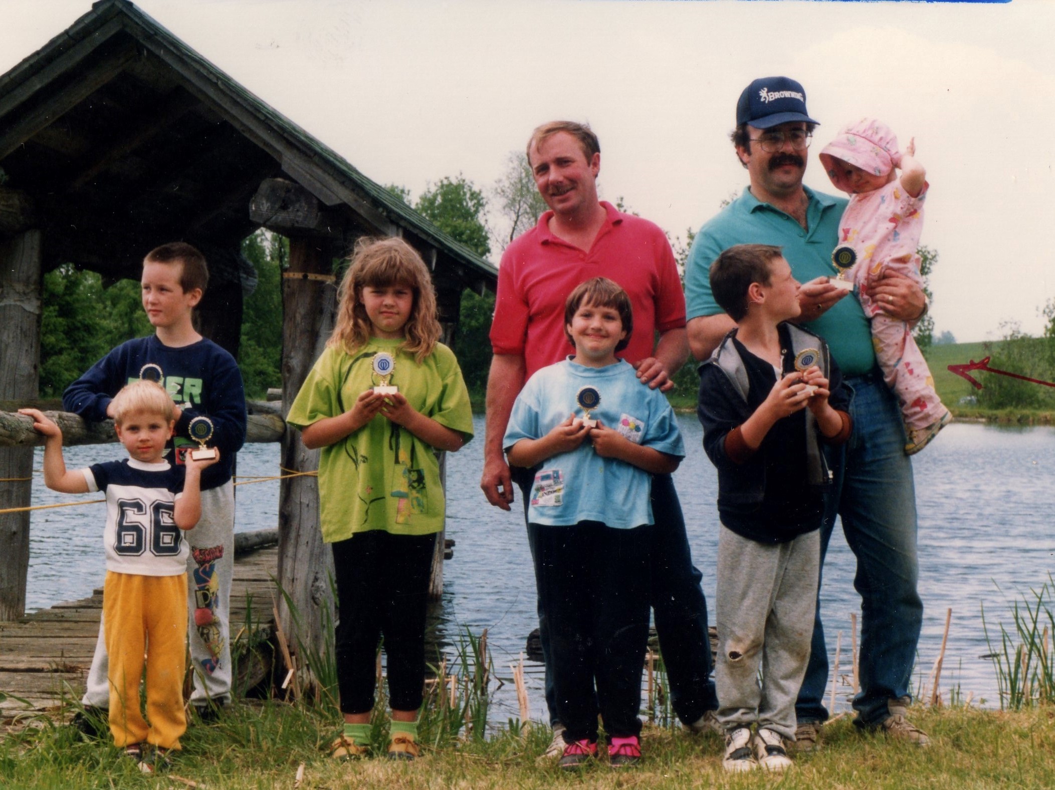 1990 Fishing Derby - the winners